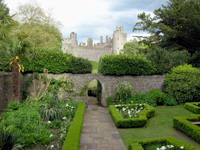 Arundel Castle from the Chapel's gardens