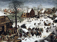 Le recensement de Bethlehem, Pierre Bruegel l'Ancien, Mus�es Royaux des Beaux-Arts, Bruxelles