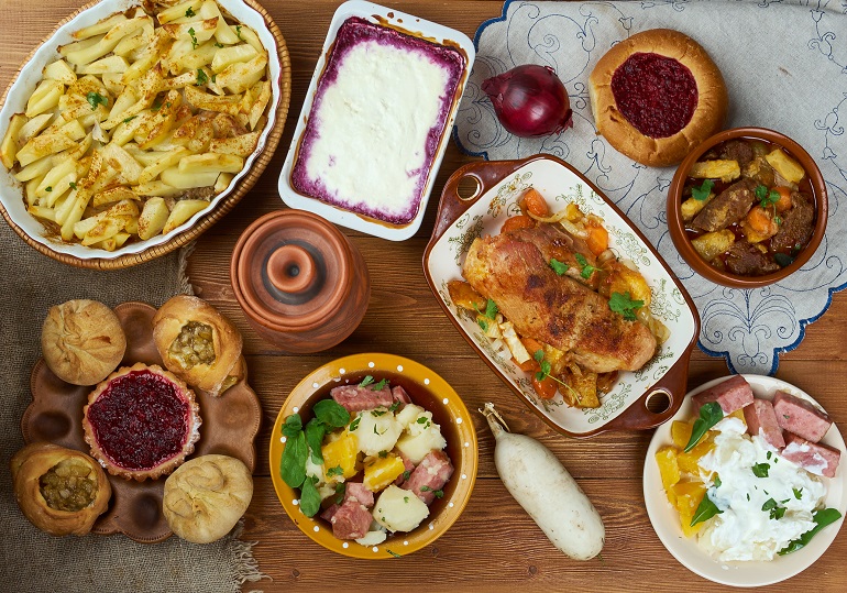 Assortment of traditional Finnish dishes (© Alexander Mychko | Dreamstime.com)