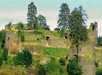 Ruins of La Roche castle