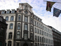 Universit� de Namur, vue de la rue de Bruxelles
