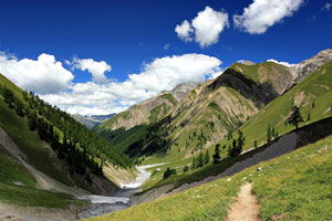 Val Trupchun in the Swiss National Park 