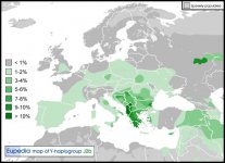 българия волжка албания гени y dna Haplogroup_J2b карта map.jpg