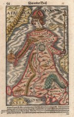 bulgaria Romania as Bulgaria Scythia Moscovia Macedonia Morea Europe_As_A_Queen_Sebastian_Munste.jpg