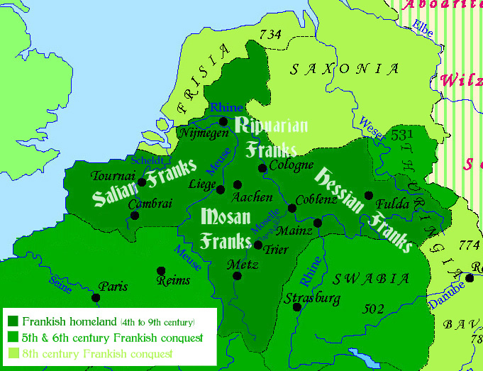 A brief history of the Franks - Eupedia