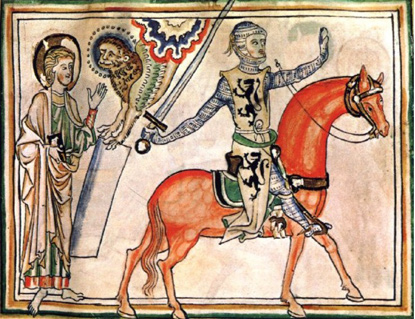 Guy de Dampierre, Count of Flanders and Marquess of Namur, main protagonist of the war