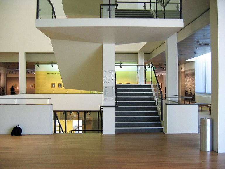 Van Gogh Museum, Amsterdam (photo by Minke Wagenaar from Amsterdam, NL - CC BY-SA 2.0)