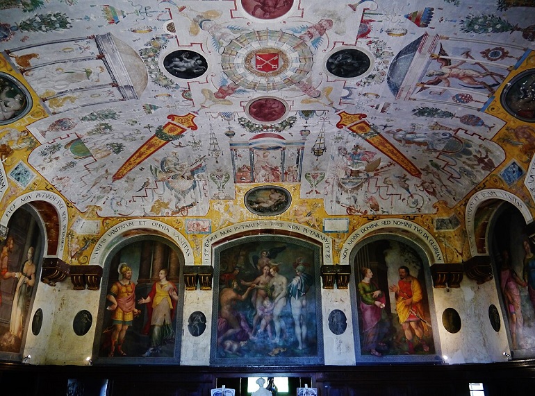 Room of Diana, Ancy-le-Franc Castle (photo by Zairon - CC BY-SA 4.0)