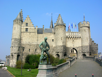 The Steen (castle), Antwerp (&copy; Eupedia.com)