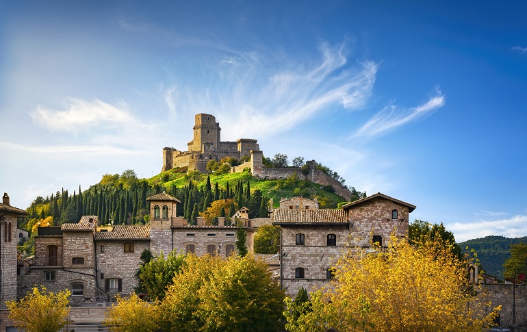 Rocca Maggiore, Assisi (© Stevanzz | Dreamstime.com)