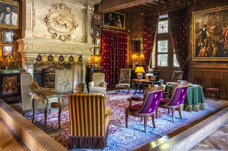 Interior of the Château d'Azay-le-Rideau (© Krug100 | Dreamstime.com)