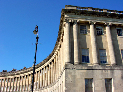 The Royal Crescent, Bath (&copy; Eupedia.com)