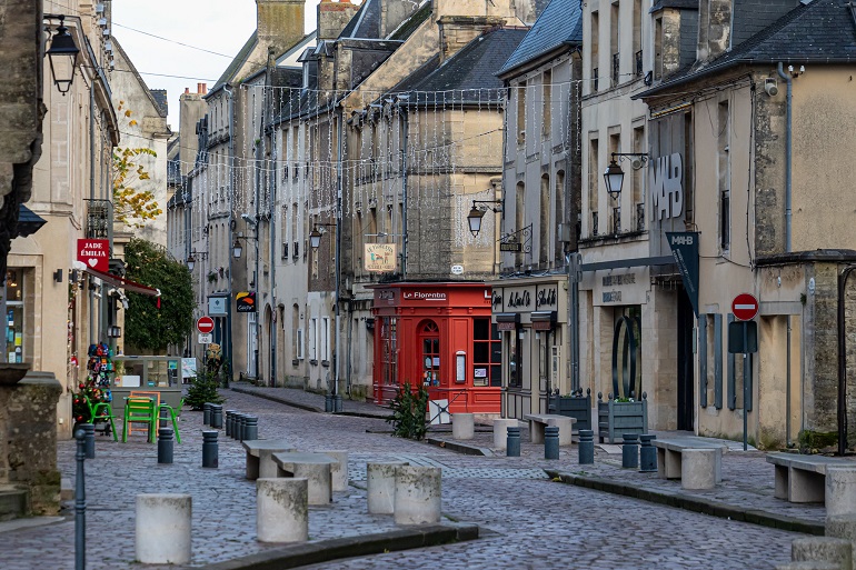 Old Town of Bayeux (photo by Doug Letterman - CC BY 2.0)