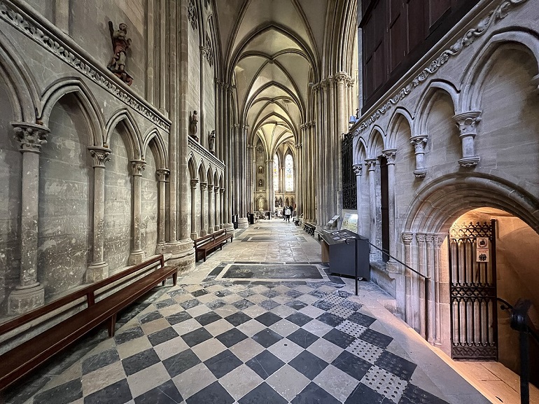 Bayeux Cathedral (photo by Chabe01 - CC BY-SA 4.0)