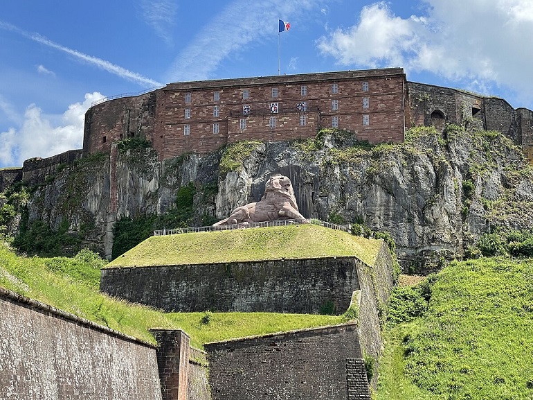 Belfort Citadel (photo by Patrice vogt - CC BY-SA 4.0)