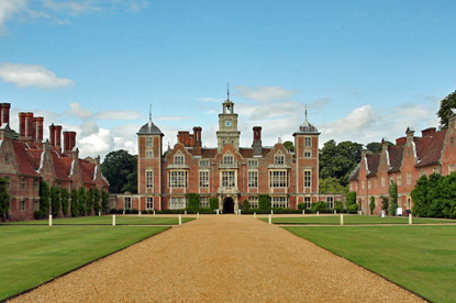 Blickling Hall (photo by Hans A. Rosbach - CC BY-SA 3.0 Unported license)
