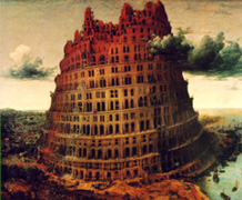 The 'Little' Tower of Babel
(c. 1563), by Pieter Bruegel the Elder