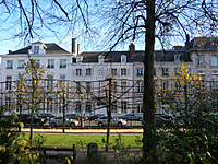 18th-siècle townhouses in Bruxelles
