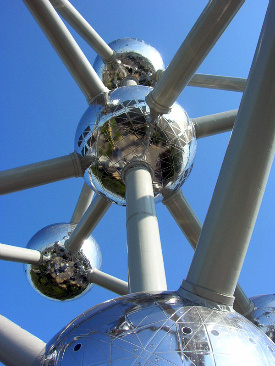 The Atomium, Brussels (&copy; Eupedia.com)