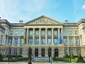 Belgian Parliament, Brussels (&copy; Eupedia.com)
