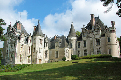 Candé Castle, Centre-Val de Loire, France (photo by Yannick Bonnet - CC BY-SA 2.5)