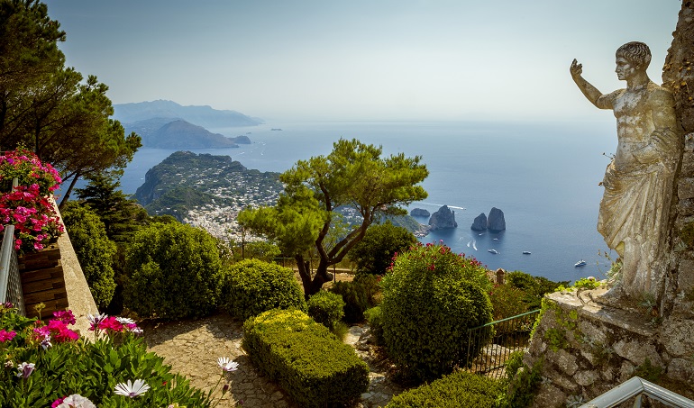 Panoramic view of Capri Island from Mount Solaro (© Mikolaj64 | Dreamstime.com)
