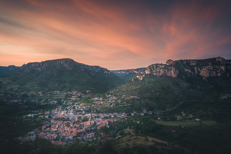 Village of Le Rozier in the Cévennes National Park (© Listen900701 | Dreamstime.com)