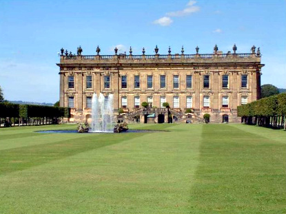 Chatsworth House (photo by Rob Bendall - Creative Commons Licence)