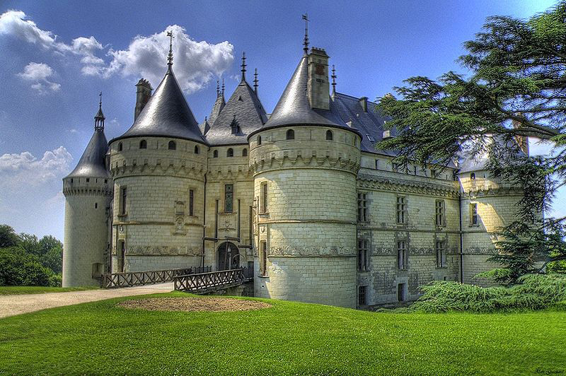 Chaumont-sur-Loire Castle, Centre (photo by @lain G - CC BY-SA 2.0)