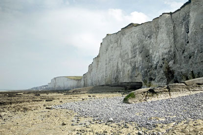 White cliffs at Bois de Cise