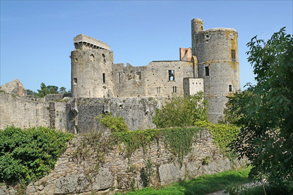 Clisson Castle, Pays de la Loire, France (photo by Jean-Pierre Dalbéra - CC BY 2.0)