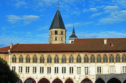 Cluny Abbey, Burgundy (photo by Jan Sokol - CC BY 3.0)