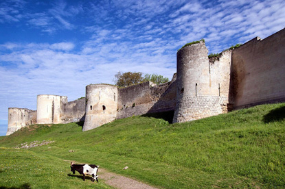 Coucy Castle, Aisne (photo by Rolf Kranz - CC BY-SA 4.0)