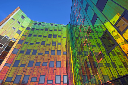 Colourful contemporary office building, Deventer (© Lya_Cattel | iStockphoto.com)