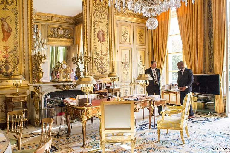 Salon Doré (Office of the President), Élysée Palace, Paris, France (photo by vostok 91 - CC BY-SA 2.0)
