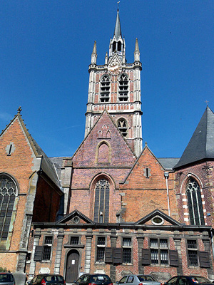 St Nicholas' Church, Enghien (photo by Guywets - CC BY 3.0 Unported license)