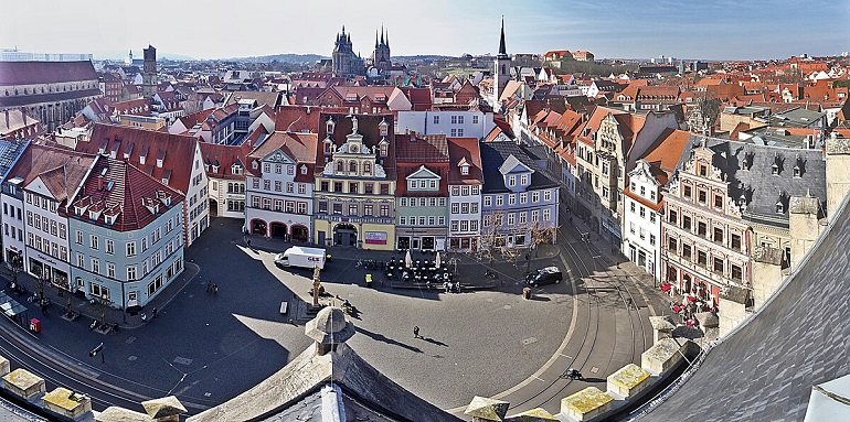 Fischmarkt, Erfurt (photo by ErwinMeier - CC BY-SA 4.0)