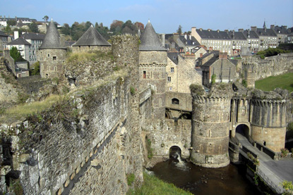 Castle of Fougères, Brittany