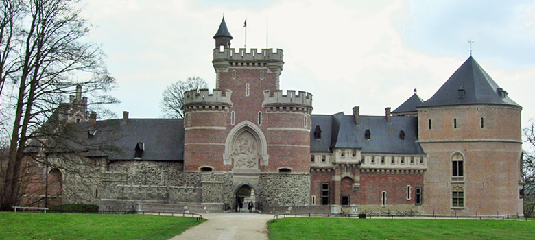 Castle of Gaasbeek (&copy; Eupedia.com)