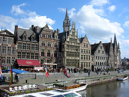 Graslei, Ghent (� Eupedia.com)