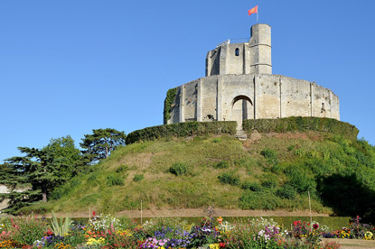 Gisors Castle, Normandy, France (photo by Pline - CC BY-SA 3.0)