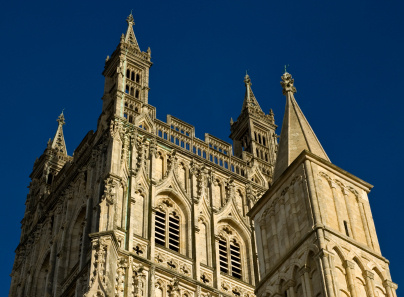 Bell tower, Gloucester Cathedral (&copy; rachel dewis | iStockphoto.com)