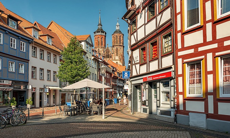 Old Town of Göttingen with St John’s Church (photo by Jorge Franganillo - CC BY 4.0)