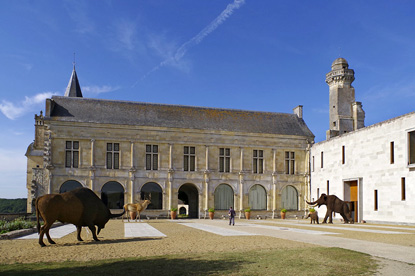 Le Grand-Pressigny Castle, Centre-Val de Loire, France (photo by Daniel Jolivet - CC BY 2.0)