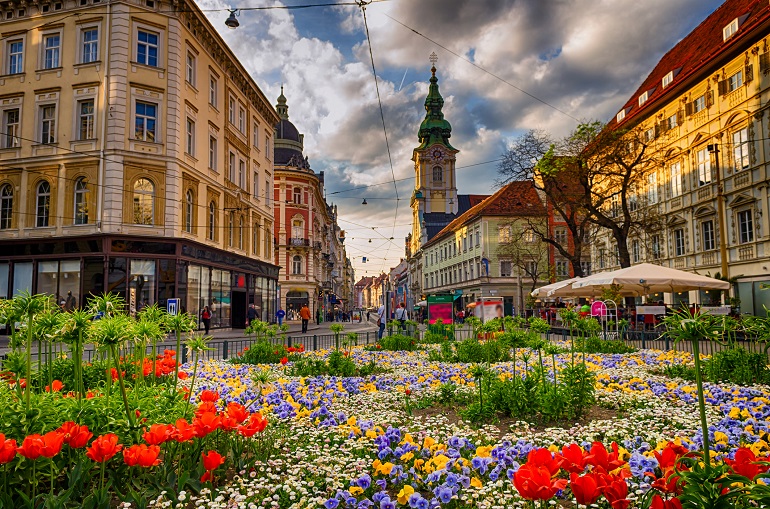 Herrengasse, Graz (© Kamlesh Sethy | Dreamstime.com)