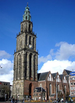 Martini Tower, Groningen (photo by Pepijntje - Creative Commons Licence)