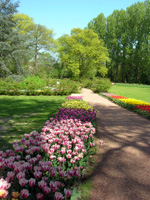 Spring at the castle of Groot-Bijgaarden