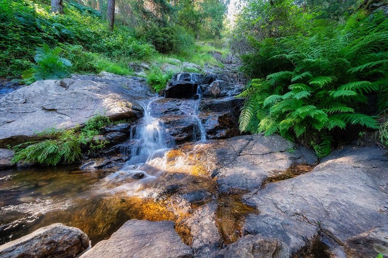 Stream that falls between the stones, Sierra de Guadarrama National Park (© Jose Miguel Sanchez | Dreamstime.com)