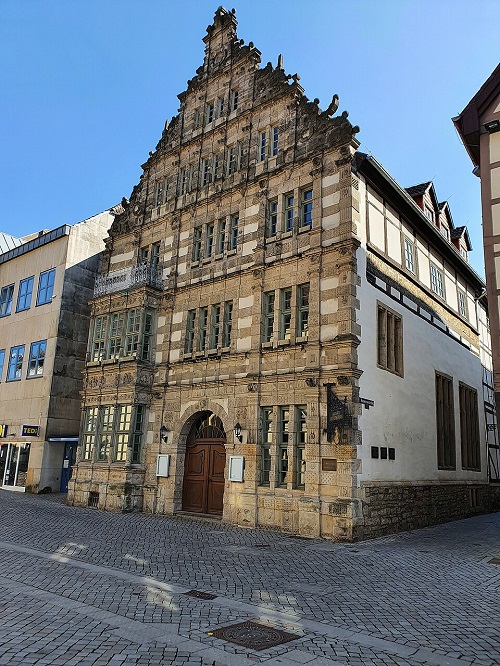 Pied Piper's House, Hamelin (photo by Adek87 - CC BY-SA 4.0)