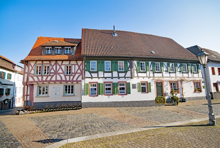 Timber-framed houses in Hanau